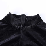 Punk Elegant Back Zip Dresses