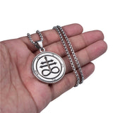 Stainless Steel Pendant Necklace Baphomet