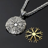 Stainless Silver and Gold pendant