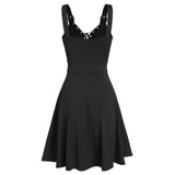 Sleeveless Sexy Punk Dress