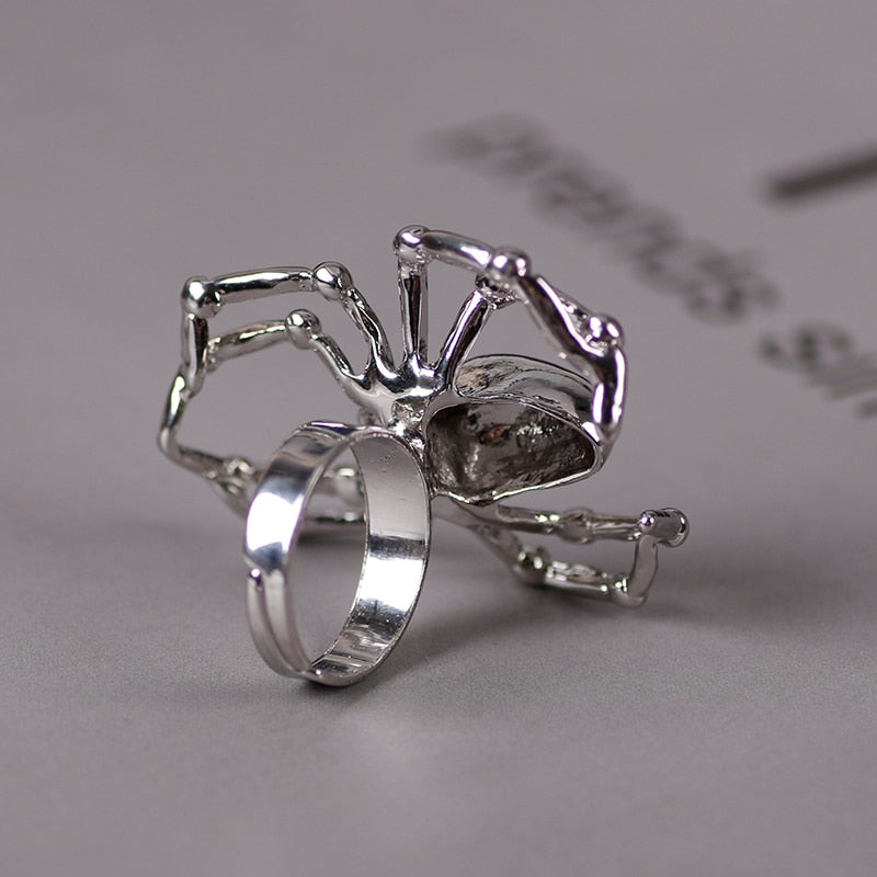 Gothic Ring Spider Halloween