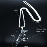 Sphynx Cat Stainless Steel Necklace Pendant