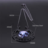 Witch Moon Stainless Steel Necklace