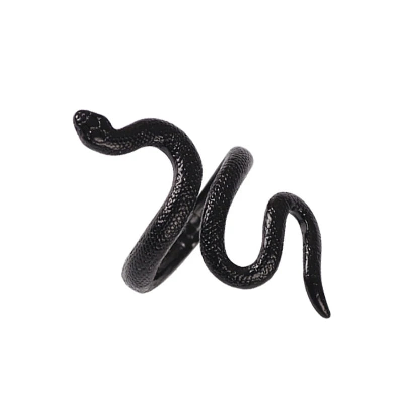 Goth Snake Ring Adjustable