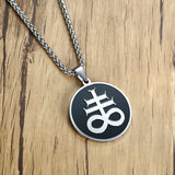 CROSS OF SATAN MEN JEWELRY