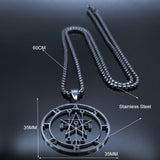 Necklace Solomon Demon Seal Satan Jewelry
