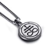 Stainless Steel Pendant Necklace Baphomet