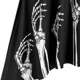 Gothic Dress A-Line Embroidery Halloween