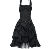 Gothic Sexy Dresses Strappy Bandage