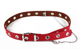 Gothic Black Adjustable Belt