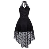 Sexy Dress Mesh Polka Dot Elegant