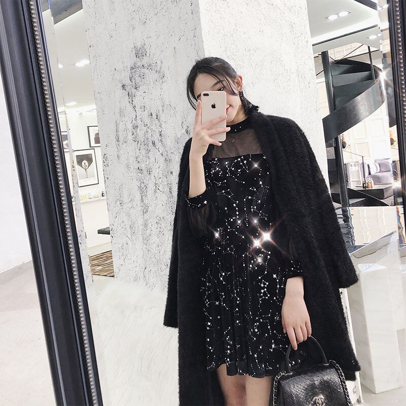 Star Printed Dress