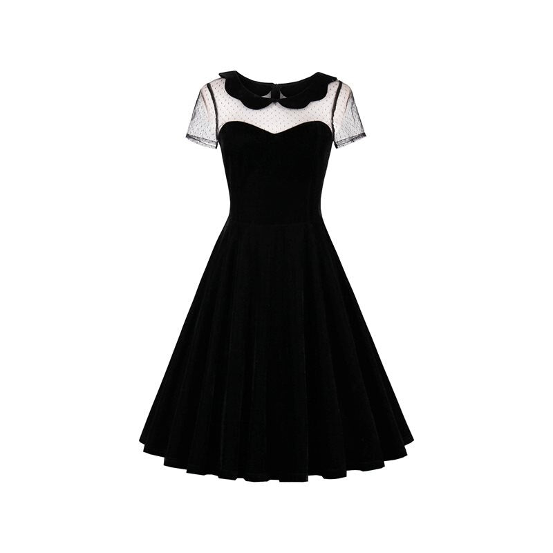 Gothic Sexy Mesh See Through