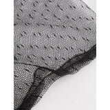 Gothic Sexy Mesh See Through