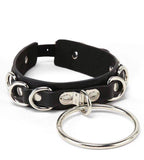 Gothic Punk Collar Choker Circle Rivets