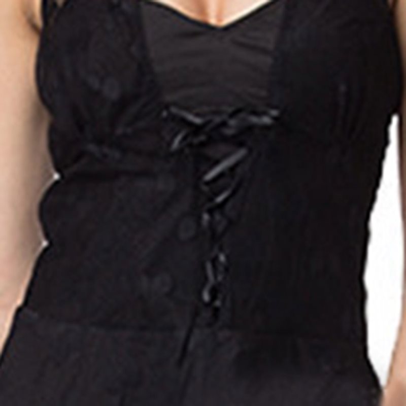 Sexy Dress Mesh Polka Dot Elegant