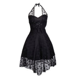 Sexy Dress Mesh Polka Dot Elegant