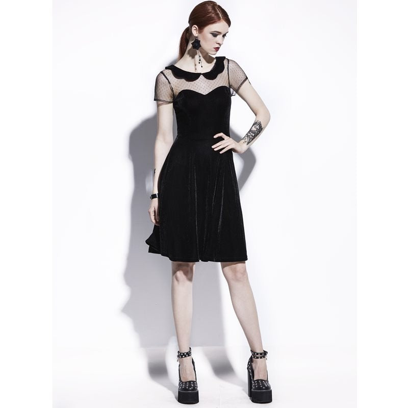 Gothic Sexy Mesh See Through