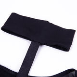 T-shirt women halter long sleeve crop top