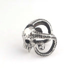 Goat Skull Head Finger Ring Jewelry Gift