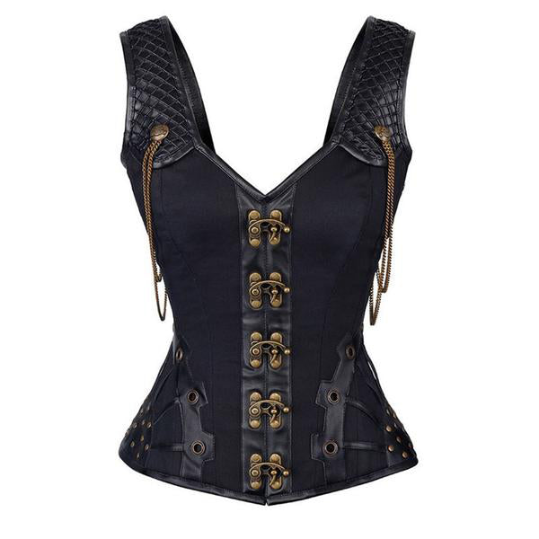 Corset Gothic Leather