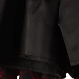 Vintage Black and Red Plaid Skirt