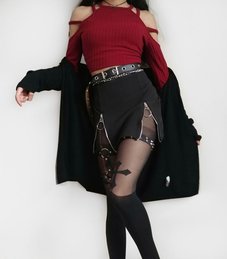 Mini Skirt Sexy Crop Top Two Pieces Sets