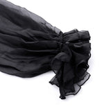 High Waist Plain Mesh Dresses