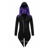 Goth Hoodie Sweatshirt Hooded Plus Size