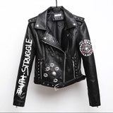 Women Faux Leather Jacket