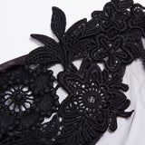 Gothic Sexy Lace Bra Flowers Push Up