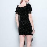 Sexy Mesh Bandage Bodycon