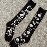 Gothic Stockings Moon Star