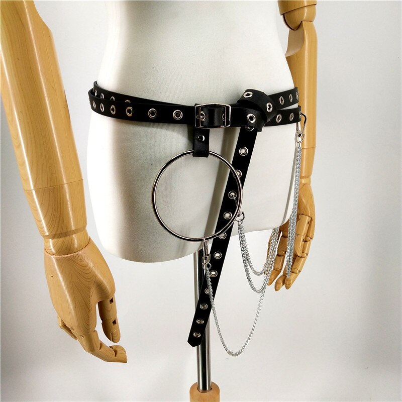 Punk Leather Bondage Harness
