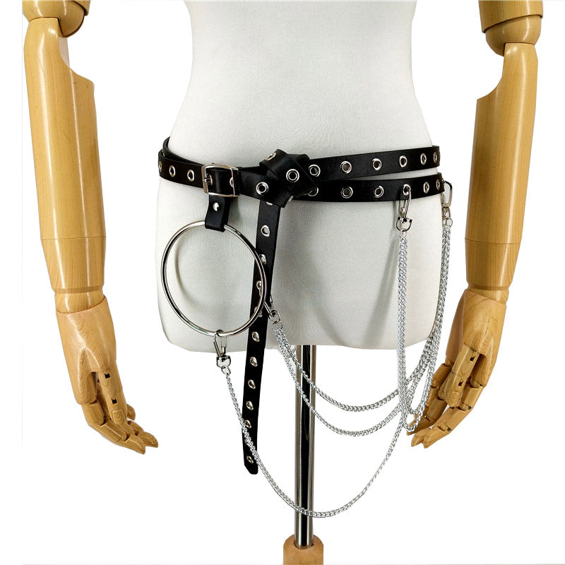 Punk Leather Bondage Harness