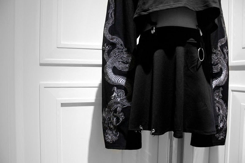 Dragon Embroidery Long Sleeve