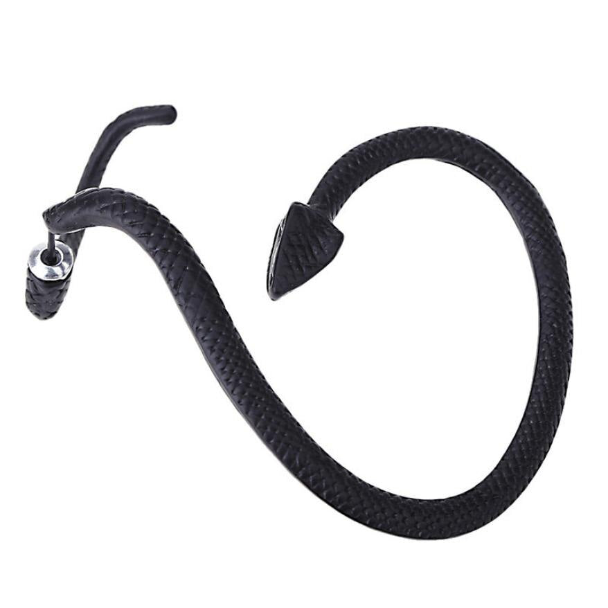Gothic Punk Snake Wind Temptation Silver Accessory Jewelry
