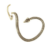 Gothic Punk Snake Wind Temptation Silver Accessory Jewelry