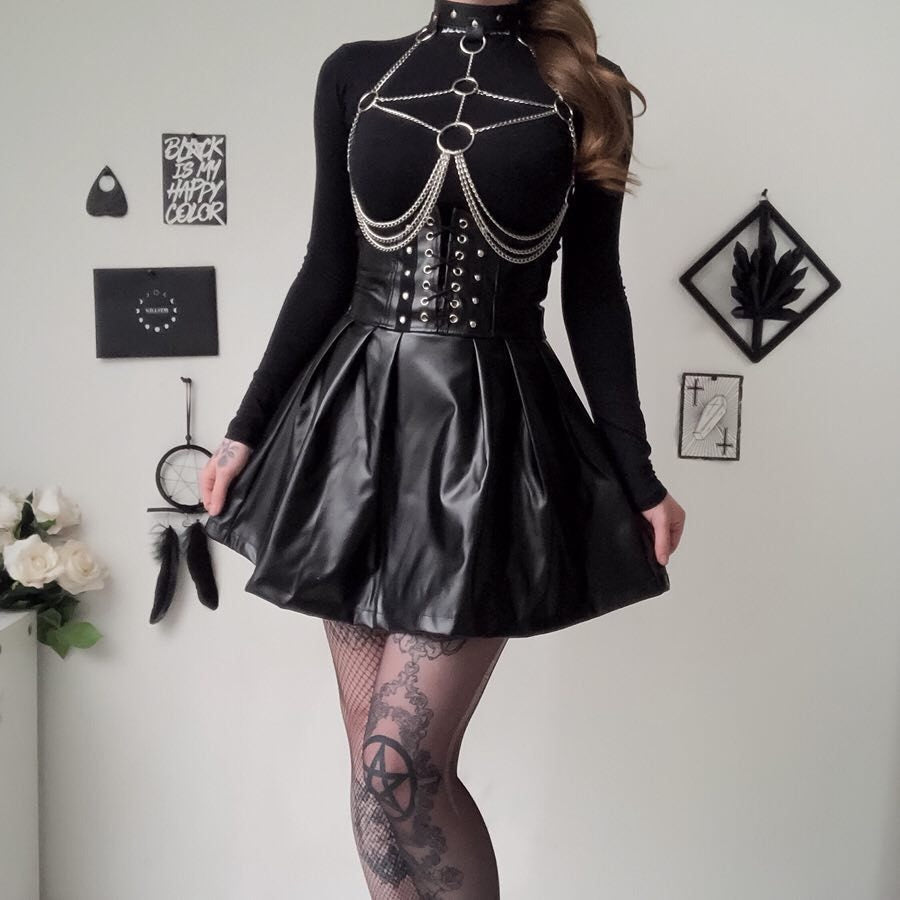 Straps Punk Suspender Top