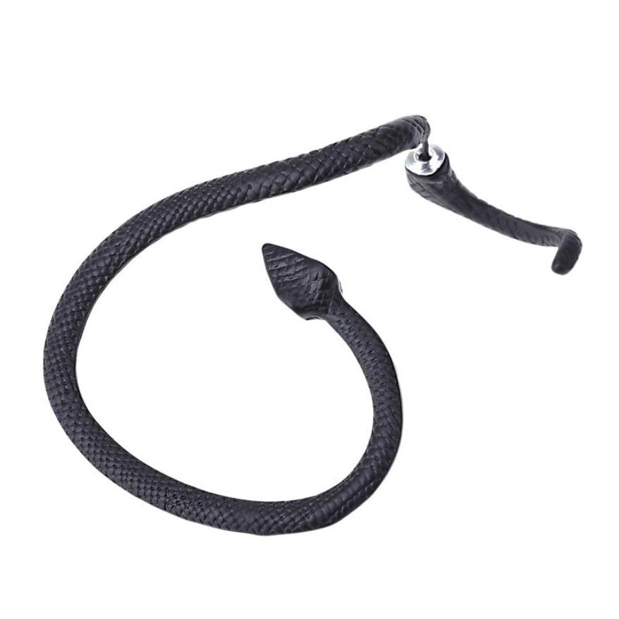 Gothic Punk Snake Wind Temptation Silver Accessory Jewelry