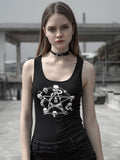Slim T-shirt Skull Printed