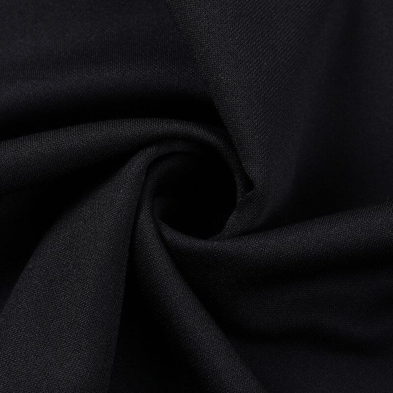 High Waist Pleated Dress Gothic Darkness