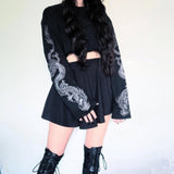 Dragon Embroidery Long Sleeve