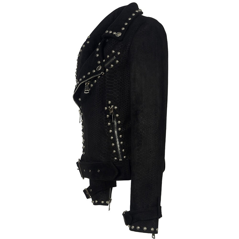 Gothic Faux Leather PU Jacket