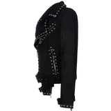 Gothic Faux Leather PU Jacket