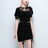 Sexy Mesh Bandage Bodycon