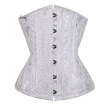 Steel Boned Underbust Corset Black