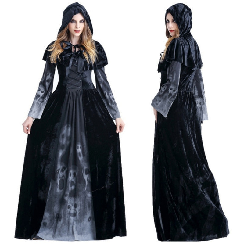 Halloween Witch Dress Cosplay