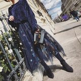 Mesh Skirt For Girls Fairy Long