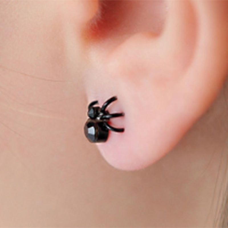 Tiny Spider Earrings Jewelry